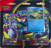 Pokémon TCG: Mega Evolution - Phantasmal Flames - 3-Pack Blister - Psyduck