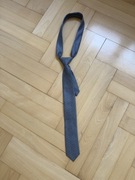 Krawat męski Dastan granatowo błękitny