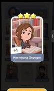 Monopoly go karta Hermiona Granger 3* set 13 naklejka