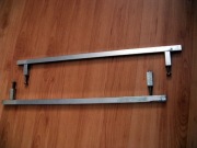 uchwyty szafka łazienka chrom szeroki 34 cm