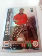 Topps euro 2024 match attax Legend Dennis Bergkamp LSS 13 