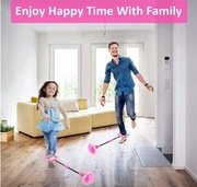 Dziecięca migająca obręcz do skakania, sportowa piłka do skakania