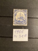Niemcy 1905 Mi 31 kasowany KIAUTSCHOU