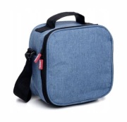 Lunchbox - torba termiczna śniadaniowa Tatay z pojemnikami niebieska nowa