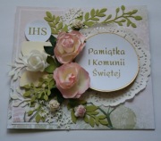 Kartka Pamiątka Pierwszej Komunii Świętej
