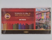 Pastele Suche Koh-I-Noor Toison D'or – Zestaw 48