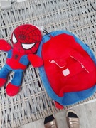 Spiderman spider spajdi + plecak zestaw pluszowy 