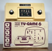 ! Pierwsza konsola Nintendo Color TV Game 6 arcade retro pong 1977 komplet