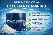 Peeling Do Ciała Deliplus Exfoliante Marino Sól Morza Martwego 400 g