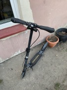 Hulajnoga Kruzzel 23550 , amortyzowany, z hamulcem ręcznym, czarny