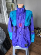 Trespass damska vintage kurtka przeciwdeszczowa wiatrówka oversize