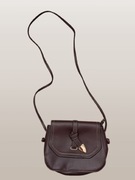 mini TOREBKA BRĄZ NA DŁUGIM PASKU LISTONOSZKA 