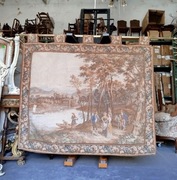Gobelin tkanina araras 165x140 cm + karnisz 