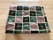 Narzuta jedwab 210 x 260 cm, 4 poszewki - poduszki