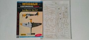 Junkers Ju-87 B-2 Modele Kartonowego Fana 1:33 + wręgi Gratis