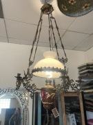 Lampa wiszącą kolorowa orientalna