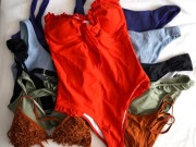 Zestaw 6 strojów kąpielowych Shein nowe bikini komplet box