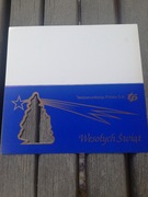 Kartka "Wesołych Świąt" Telekomunikacja Polska 1998 rok