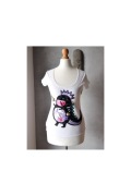 T-shirt MNG z naszytym stworkiem kawaii XS S