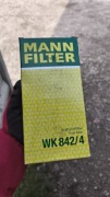 Mann WK 842/4 Filtr paliwa SEAT Volkswagen
