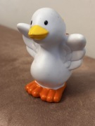 Figurka 2003 Little People White Duck w Duckling - Animal Farm