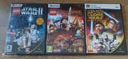 Lego władca pierścieni + Lego Star Wars II + Clone Wars Republic Heroes