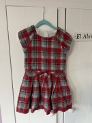 Sukienka mayoral 116 elegancka w kratkę na wielką oś