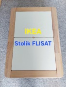 Drewniany stolik dla dzieci Ikea Flisat pokój dziecięcy