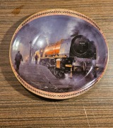 POCIĄG Śliczny talerz ozdobny DAVENPORT Philip D. Hawkins BRADEX