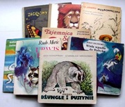 PRZEZ DŻUNGLE I PUSTYNIE 8 książek dla dzieci