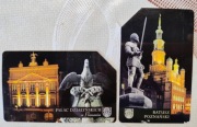 Karta telefoniczna Miasto nocą - 2 szt