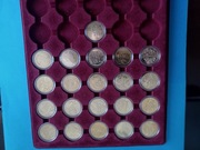 Polskie Monety 2 zł 2011 rok, komp . 21 monet w idealnym stanie menniczym .