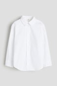 BIAŁA KOSZULA H&M R.128 SLIM FIT