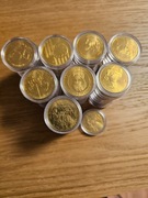 Zestaw #8 - 2zl mennicze - 2013 rok + Konik - 81 monet w kapslach! OKAZJA!