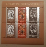 Fi: 4310 - 4312** arkusz. Utracone dzieła sztuki.