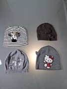 Zestaw 4 Czapeczki Dziewczęce Rozmiar 104-116 