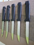 Nóż KUCHENNY z ząbkami stalowy do krojenia owoców bułek