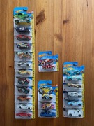 HotWheels - zestaw 21 pojazdów serii ART CARS (2016, 2017, 2022 i 2025 rok)