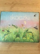 SKOCZKI gra planszowa PRL 1980 Lata
