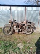 Motocykl K-750 W , z wózkiem bocznym 1961
