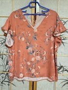 satynowa bluzka oversize Mango XL 42