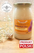 POLSKI miód nektarowy RZEPAKOWY KREMOWANY Kaszuby 1200g- Feliks Konkol