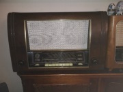 Stare radio lampowe Saba Freiburg W3, Niemcy 1953-1954r 