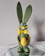 Zając wielkanocny ozdoba wielkanocna hand made święta
