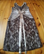 Elegancka sukienka z marynarką komplet rozmiar 42