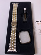 Bransoleta apple watch 40 mm srebrno zlota nowa