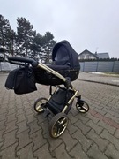Wózek Junama Diamond S-line 2w1 bogaty zestaw, zadbany 