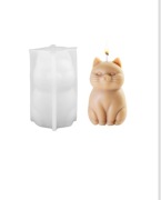 Sylikonowa forma do świec KOT - NOWA!!!