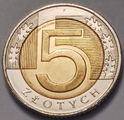 5 zł złotych 2025 r. - mennicza