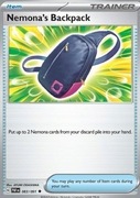 Nemona's Backpack - PAF 083 - Pokemon TCG